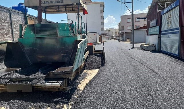 Alt yapısı biten cadde ve sokaklar asfaltlanıyor