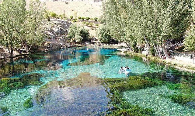 Anadolu'nun nazar boncuğu Gökpınar Gölü temizlendi