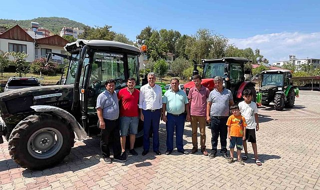 Anamur'da üreticilere destek