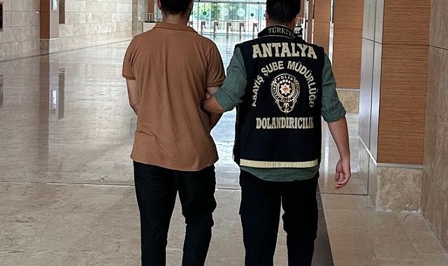 Antalya'da beyaz eşya yetkili servis bahanesi ile dolandırıcılık yapan şahıs tutuklandı