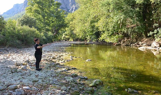 Antalya'da kuraklık Üzümdere ırmağını vurdu
