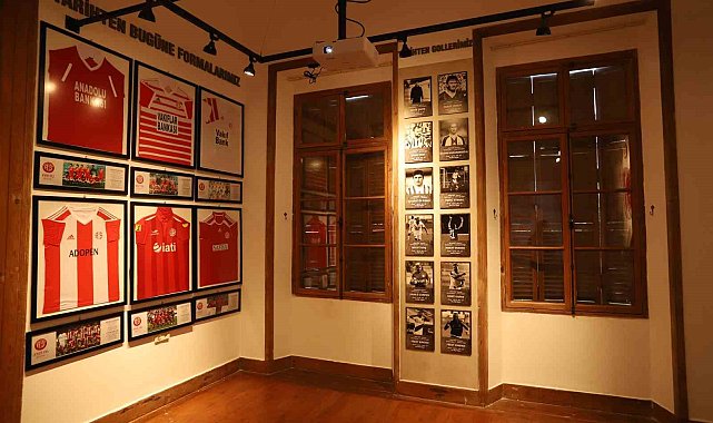 Antalyaspor Tarihi Tanıtım Salonu ziyarete açıldı