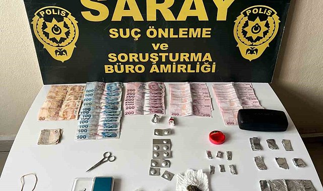 Aranan şahıs uyuşturucuyla yakalandı