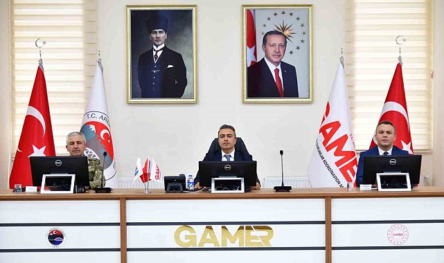 Ardahan&#039;da Asayiş ve Koordinasyon toplantısı gerçekleştirildi