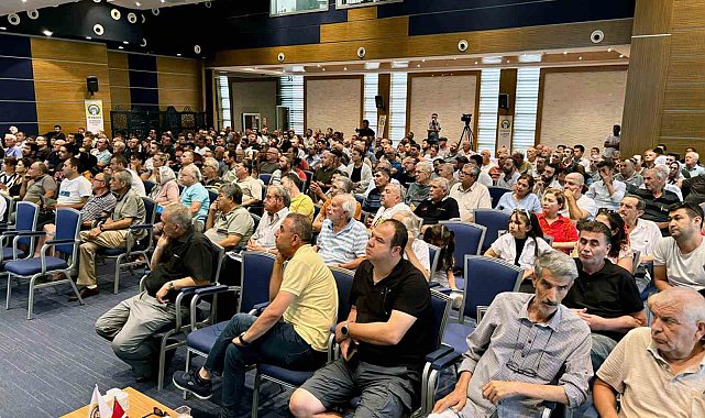 Ata Karma Sanayi Sitesinin olağan genel kurulu yapıldı