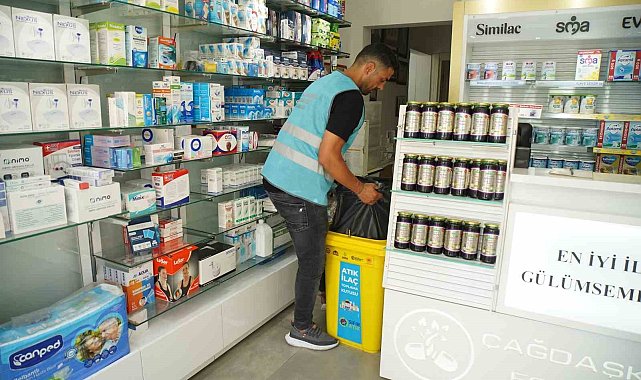 Atık ilaçlar toplanarak geri dönüşüme kazandırılıyor