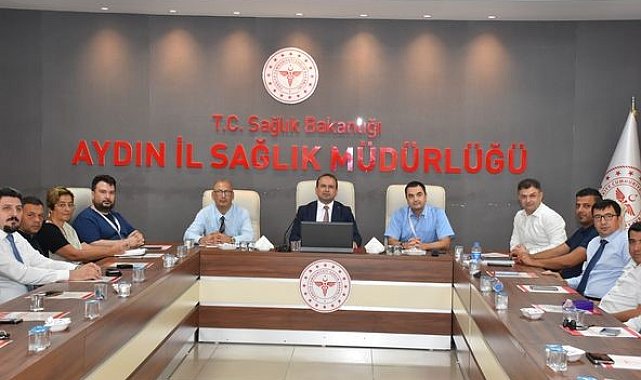 Aydın'da Acil Sağlık Hizmetleri Koordinasyon Komisyonu Toplantısı gerçekleştirildi