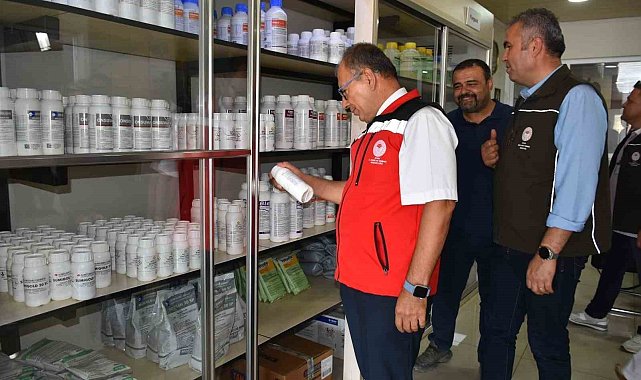 Aydın&#039;da bitki koruma ürünlerine sıkı denetim