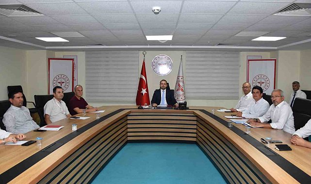 Aydın'da ilçelerdeki sağlık çalışmaları değerlendirildi