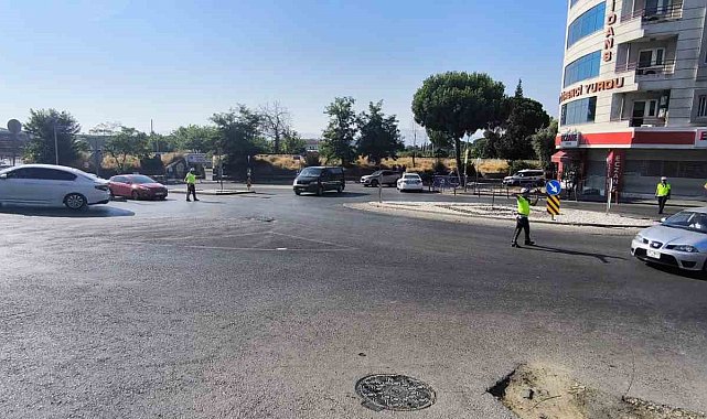 Aydın'da trafik ekiplerinden 'sınav' mesaisi
