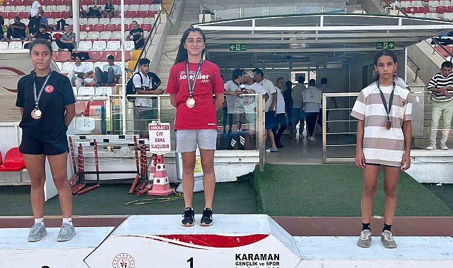 Aydınlı sporcular Karaman'da başarıya koştu