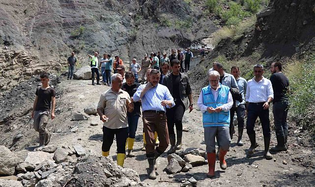 Ayvalı köyünde selin bilançosu ağır