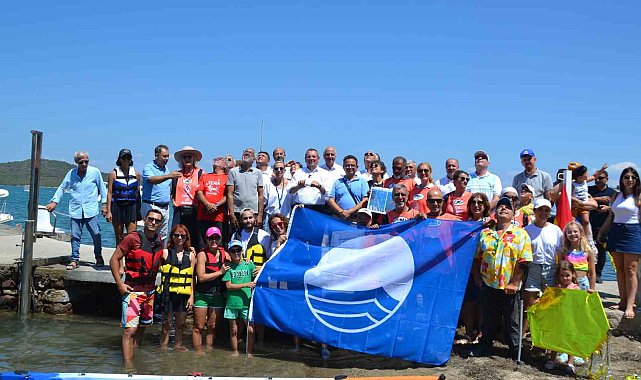 Ayvalık'ta "Mavi Bayrak" etkinlikleri renkli görüntülere sahne oldu
