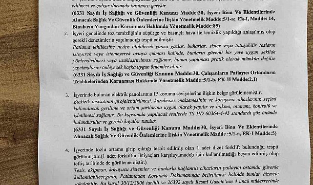 Bacası tüten kereste fabrikalarına ceza