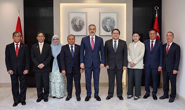 Bakan Fidan, ASEAN Ankara Büyükelçileri ile görüştü