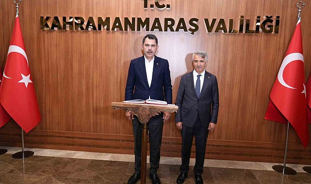 Bakan Kurum, Kahramanmaraş'ta