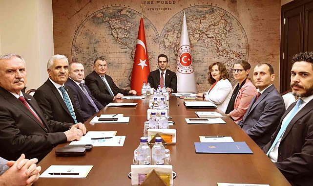 Bakan Yardımcısı Serim, DATÜB heyetini kabul etti