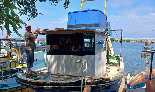 Balıkçılar yeni sezona hazırlanıyor