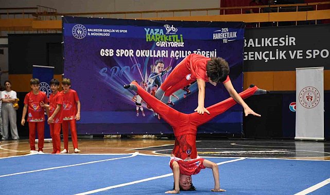 Balıkesir'de Sporun geleceği spor okulları ile başlıyor