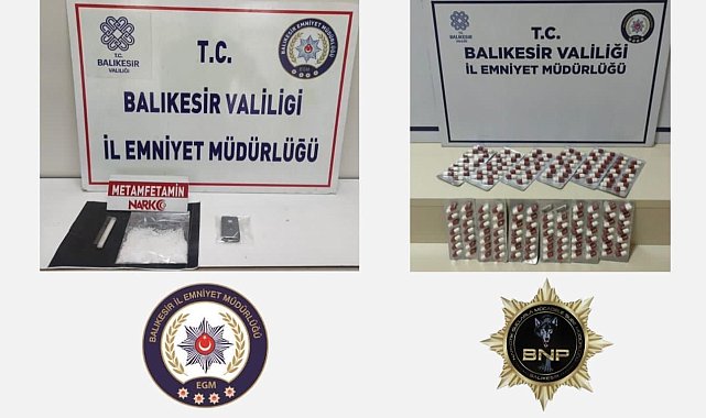Bandırma ve Edremit'te uyuşturucu operasyonu
