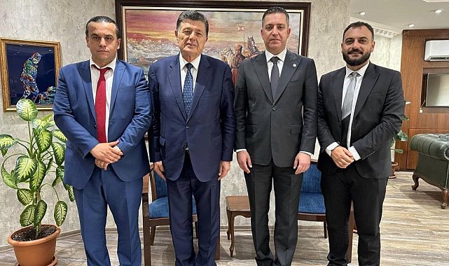 BARO başkanlarından Yalçınkaya'ya ziyaret