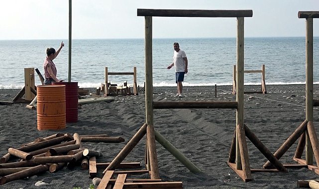 Bartın'da Survivor Meksika heyecanı