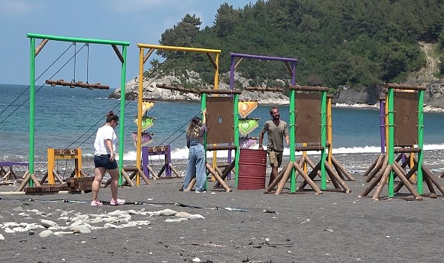 Bartın'da Survivor Meksika için çekimler başladı