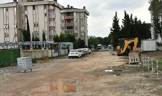 Başiskele Sahili&#039;ni rahatlatacak yol çalışması