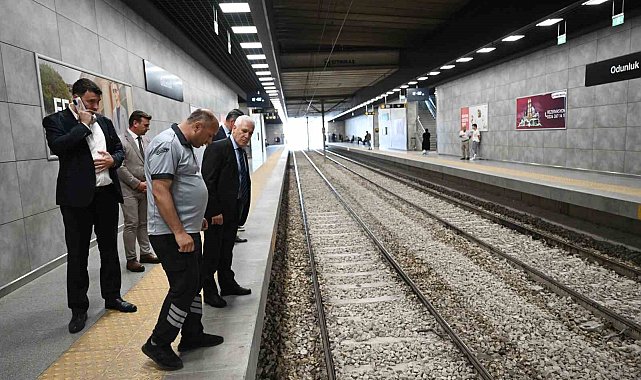 Başkan Bozbey'den Odunluk İstasyonu'na ziyaret