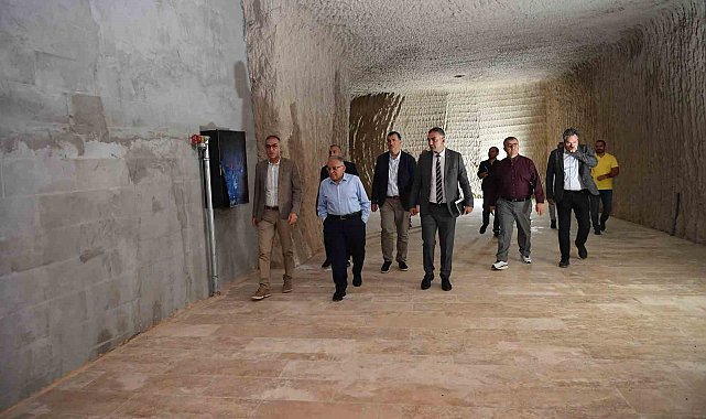 Başkan Büyükkılıç: "Kayadan oyma Kültepe Müzesi'nde sona gelindi"