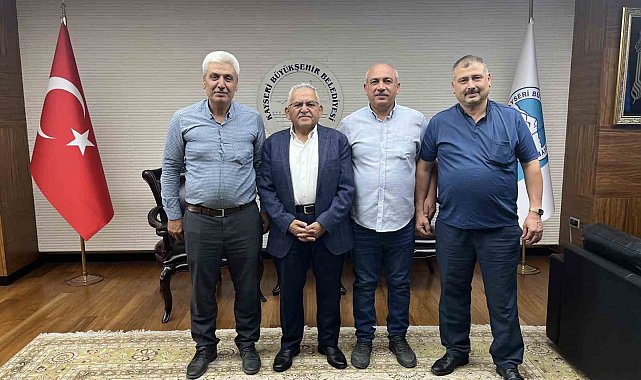 Başkan Büyükkılıç'a Hurdacılar Kooperatifi'nden ziyaret