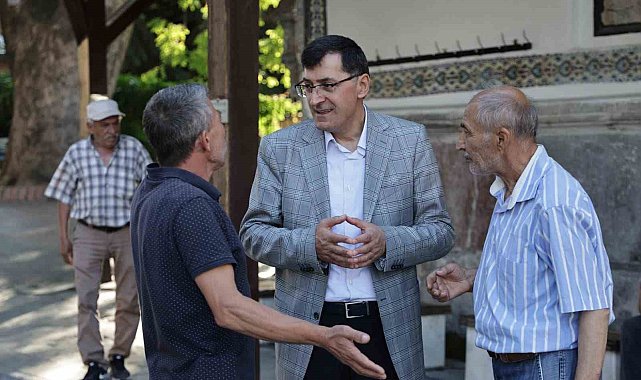 Başkan Eyüp Kahveci: "Ulu Cami çevresindeki kültürel değerleri koruyacağız"