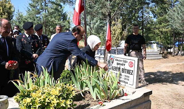 Başkan Geçit'ten 15 Temmuz ziyaretleri