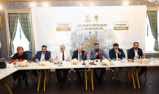 Başkan Küçükoğlu'ndan Erzurum projeksiyonu