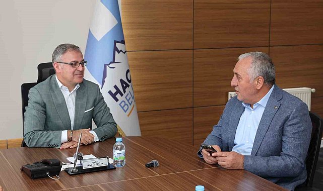 Başkan Özdoğan MHP Kayseri İl Başkanı Demirezen ve heyetini ağırladı