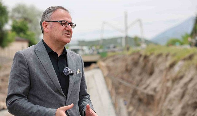 Başkan Özldoğan: &quot;Dev kanal projemizde yüzde 60 seviyesine geldik&quot;