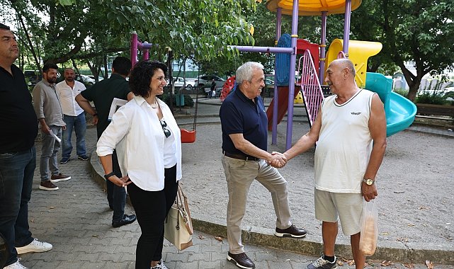 Başkan Şadi Özdemir Nilüfer'in parklarını inceledi