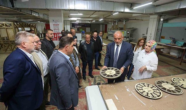 Başkan Sandıkçı: "CAMEK ile mesleki istihdama katkı sağlıyoruz"