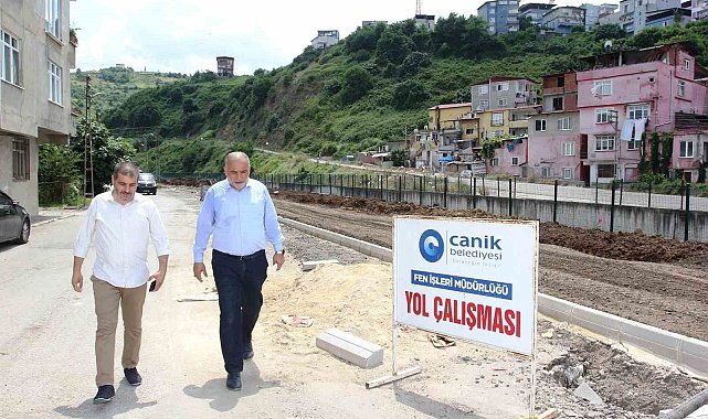 Başkan Sandıkçı: "İlçemizin ulaşım ağını güçlendiriyoruz"