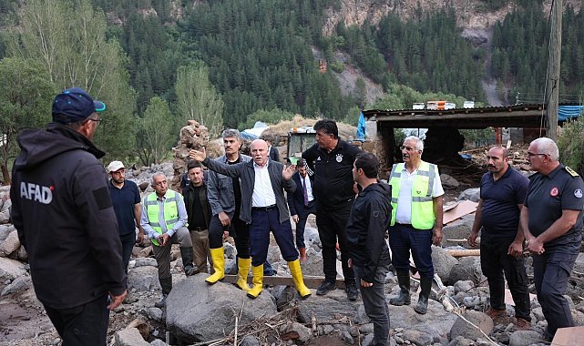 Başkan Sekmen Pelitli 'de inceleme yaptı