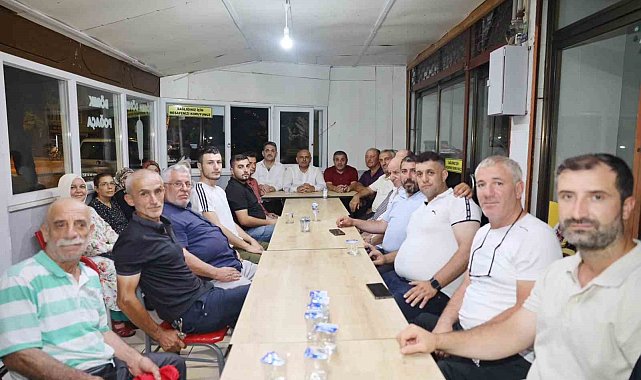 Başkan Söğüt: "Hizmet aşkıyla gece gündüz demeden çalışmaya devam edeceğiz"