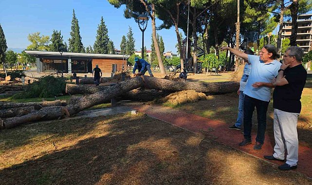 Başkan Tetik sahada vatandaşı yalnız bırakmadı