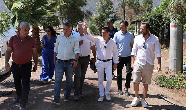 Başkan Ünlü'den hafta sonu ziyareti