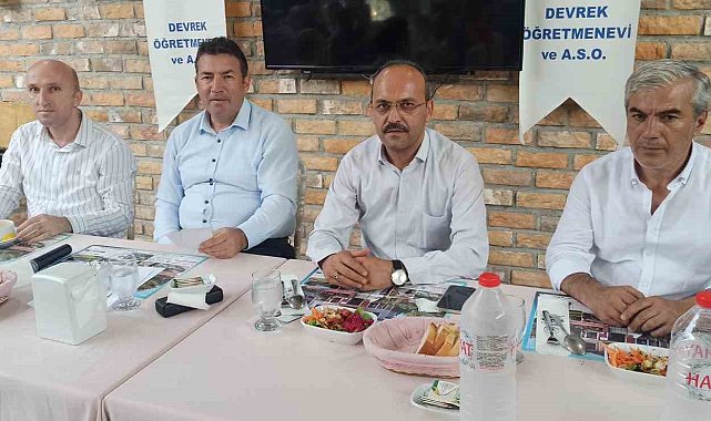 Başkanı Ulupınar Devrek'te basın mensupları ile bir araya geldi