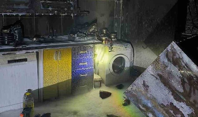 Batman'da ev yangını