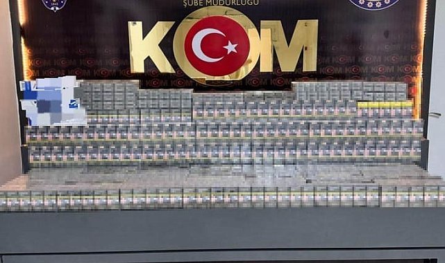 Batman'da kaçak sigara operasyonu: 1 gözaltı