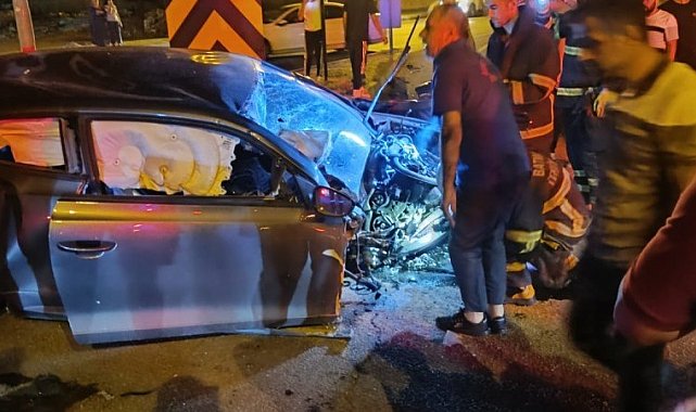 Batman'da trafik sinyalizasyon direğine çarpan sürücü hayatını kaybetti