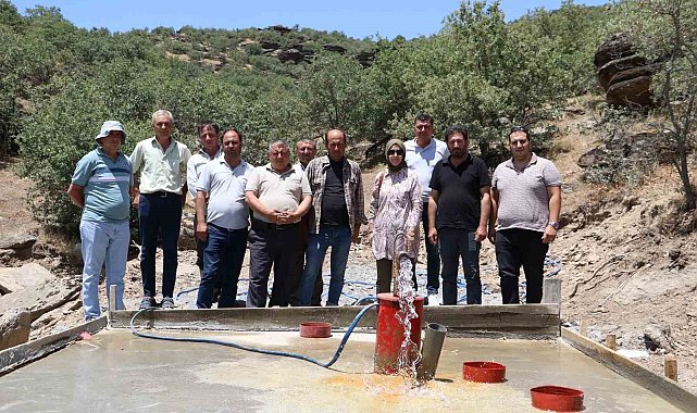 Battalmustafa'da yeni sondaj açıldı, yeterli suya ulaşıldı