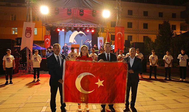 Bayburt'ta 15 Temmuz Demokrasi ve Milli Birlik Günü dolayısıyla etkinlikler yapıldı