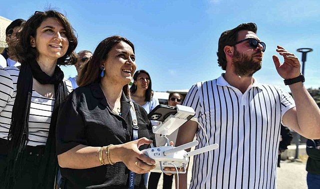 Bayburt'ta basın mensuplarına drone eğitimi